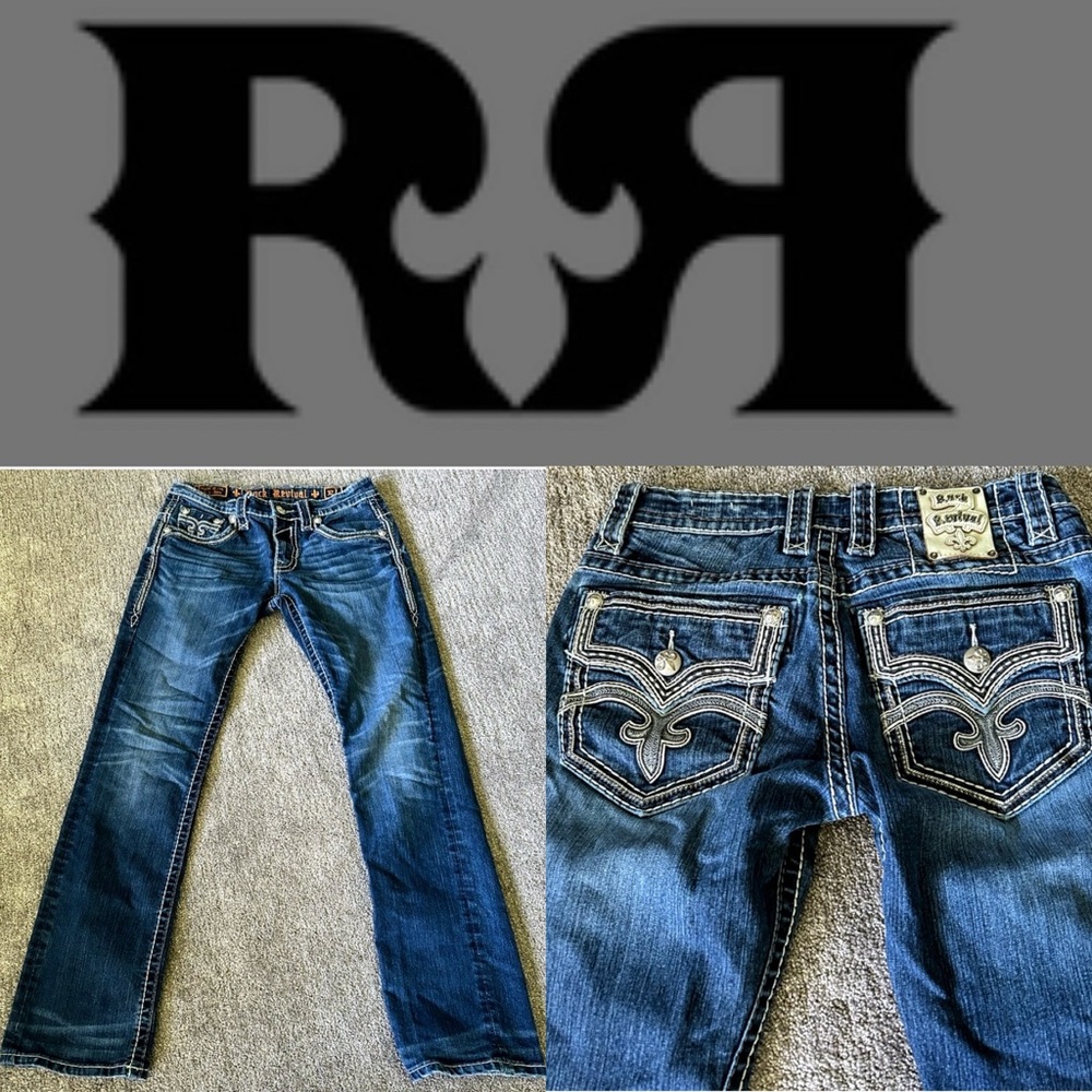 Rock Revival Format Slim-Straight Jeans